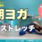 【毎日10分】朝ヨガオンライン 全身ストレッチ