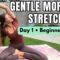 Gentle Morning Stretch Yoga for Beginners | Day 1 – Beginner Morning Yoga Challenge